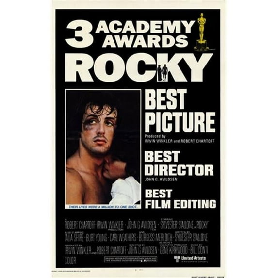 Posterazzi MOV254270 Rocky Movie Poster - 11 x 17 in.