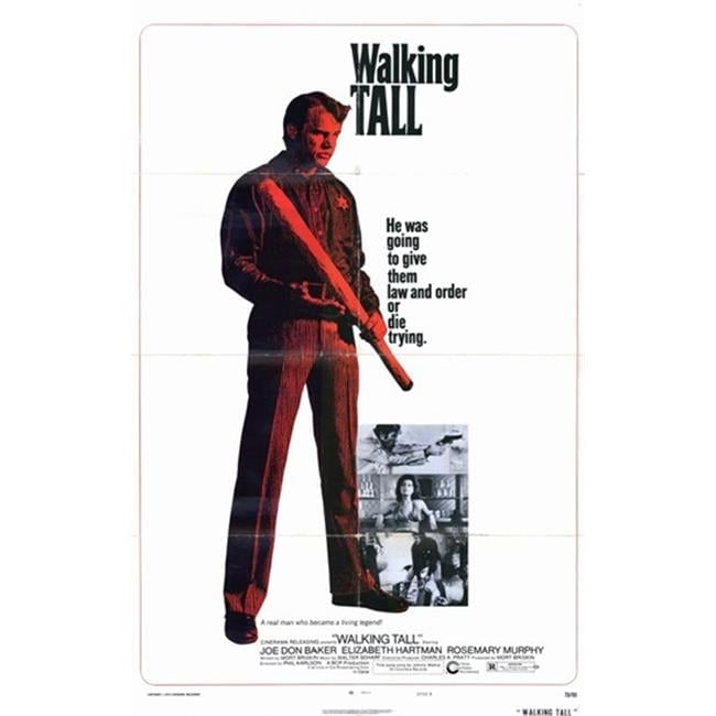 Posterazzi MOV254294 Walking Tall Movie Poster 11 x 17 in.