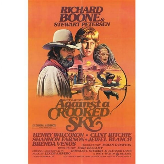 Posterazzi MOV256120 Against a Crooked Sky Movie Poster - 11 x 17 in.