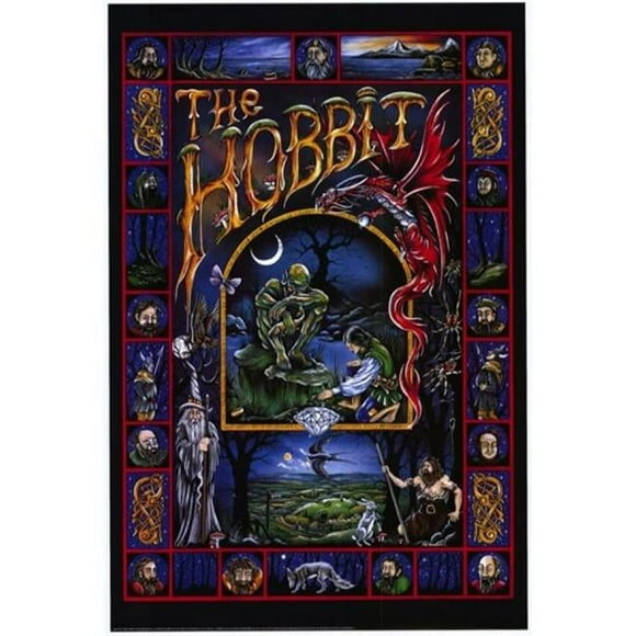 Posterazzi MOV257652 The Hobbit Animated - Style C Movie Poster - 11 x 17 in.