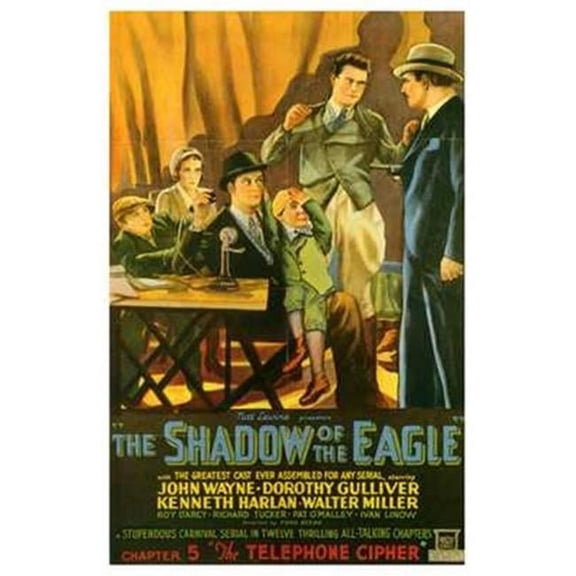 Posterazzi MOV258424 Shadow of the Eagle Movie Poster - 11 x 17 in.