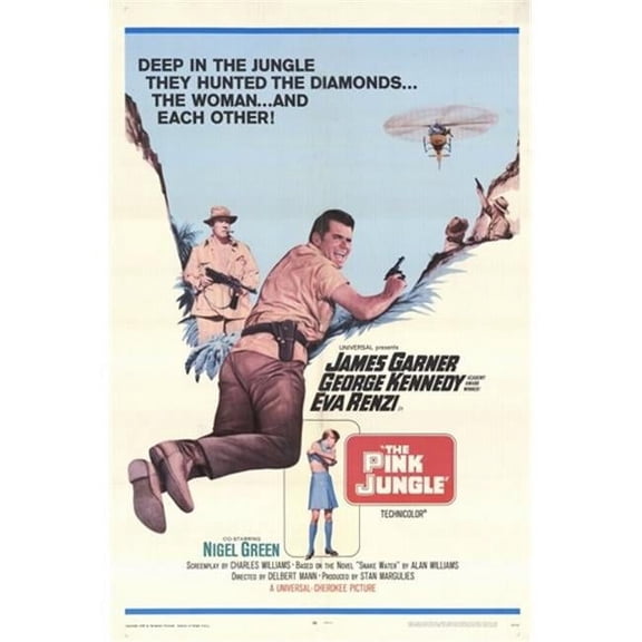 Posterazzi MOV259595 The Pink Jungle Movie Poster - 11 x 17 in.