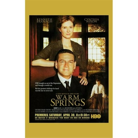 Posterazzi MOV260235 Warm Springs Movie Poster - 11 x 17 in.