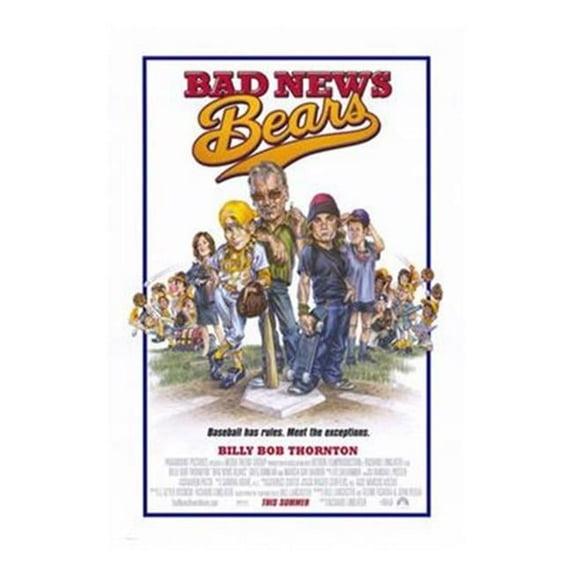 Posterazzi MOV273595 The Bad News Bears Movie Poster - 11 x 17 in.