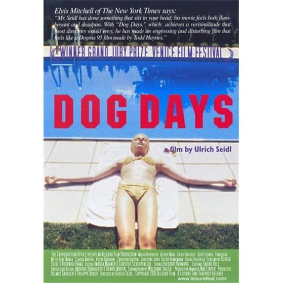 Posterazzi MOV273793 Dog Days Movie Poster - 11 x 17 in.