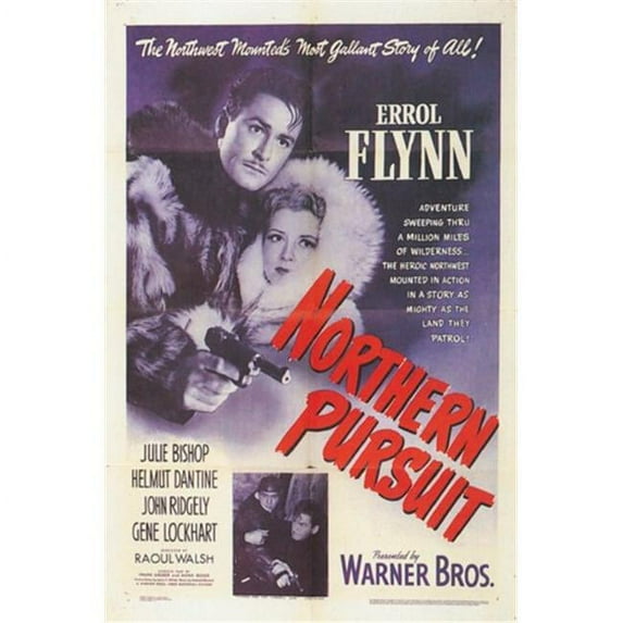 Posterazzi MOV308728 Northern Pursuit Movie Poster - 11 x 17 in.