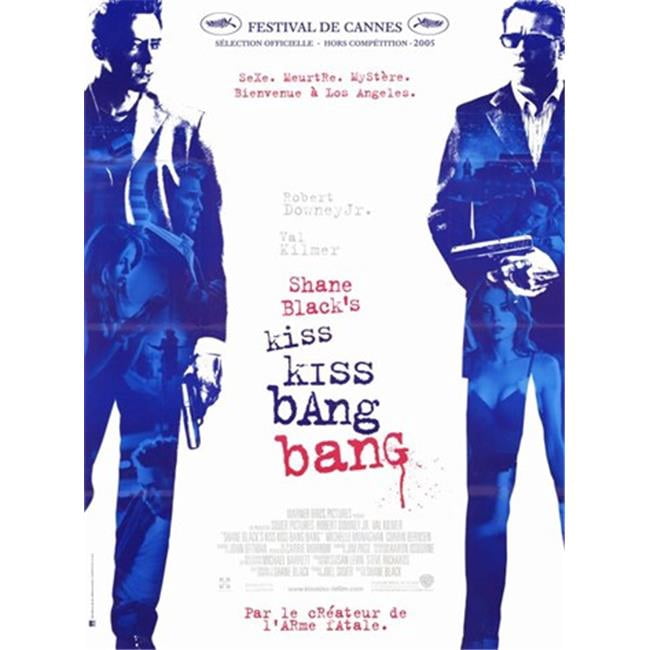 Kiss Kiss Bang Bang Movie Poster (11 x 17) - Walmart.com