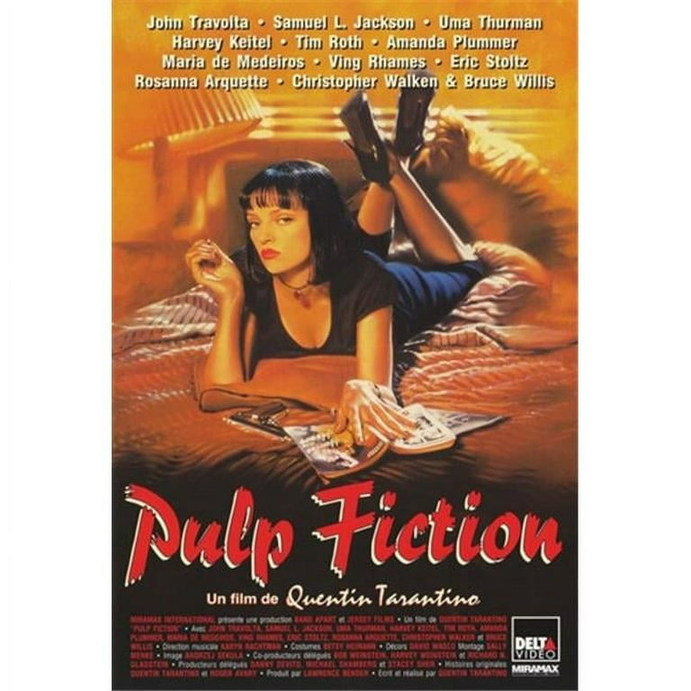 Posterazzi MOV312818 Pulp Fiction Movie Poster - 11 x 17 in. 