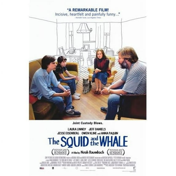 Posterazzi MOV337628 The Squid & the Whale Movie Poster - 11 x 17 in.