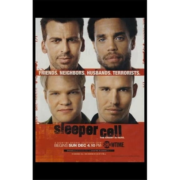Posterazzi MOV337641 Sleeper Cell Movie Poster - 11 x 17 in.