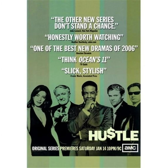 Posterazzi MOV350479 Hustle TV Movie Poster - 11 x 17 in.