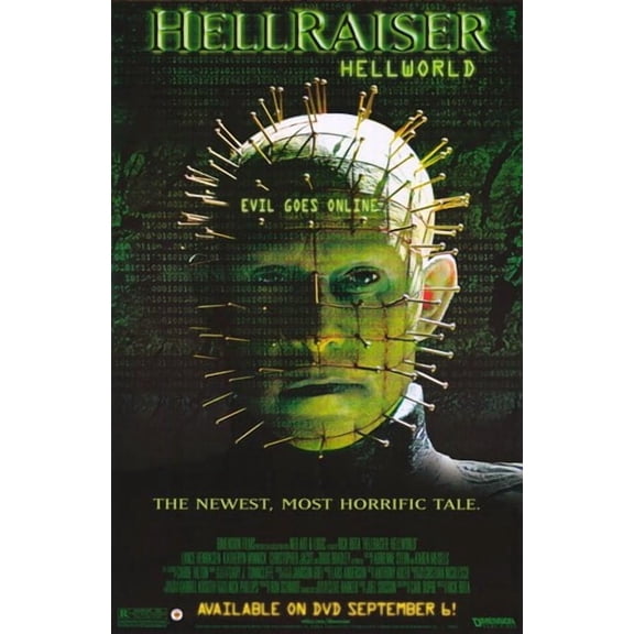Hellraiser Hellworld Movie Poster (11 x 17)
