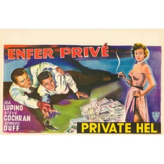 Posterazzi MOV363560 Private Hell 36 Movie Poster - 17 x 11 in.