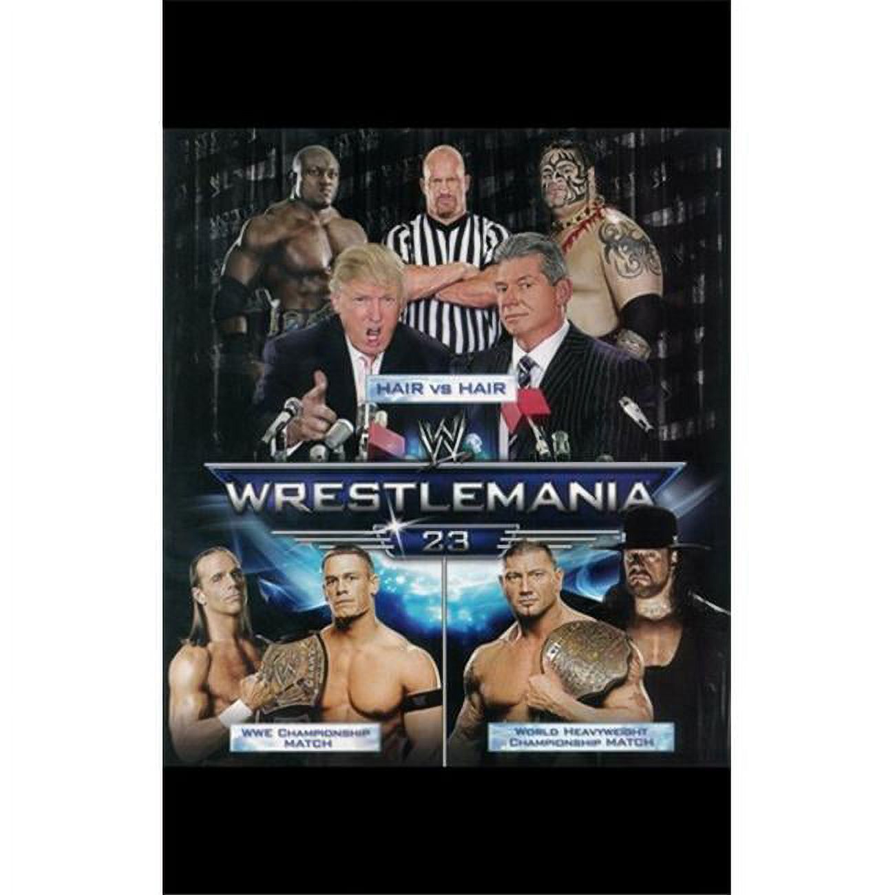Posterazzi MOV400309 Wrestlemania 23 Movie Poster - 11 x 17 in.