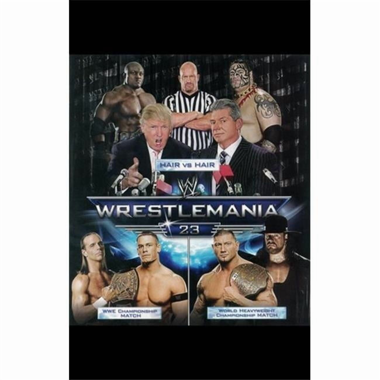 Posterazzi MOV400309 Wrestlemania 23 Movie Poster - 11 x 17 in
