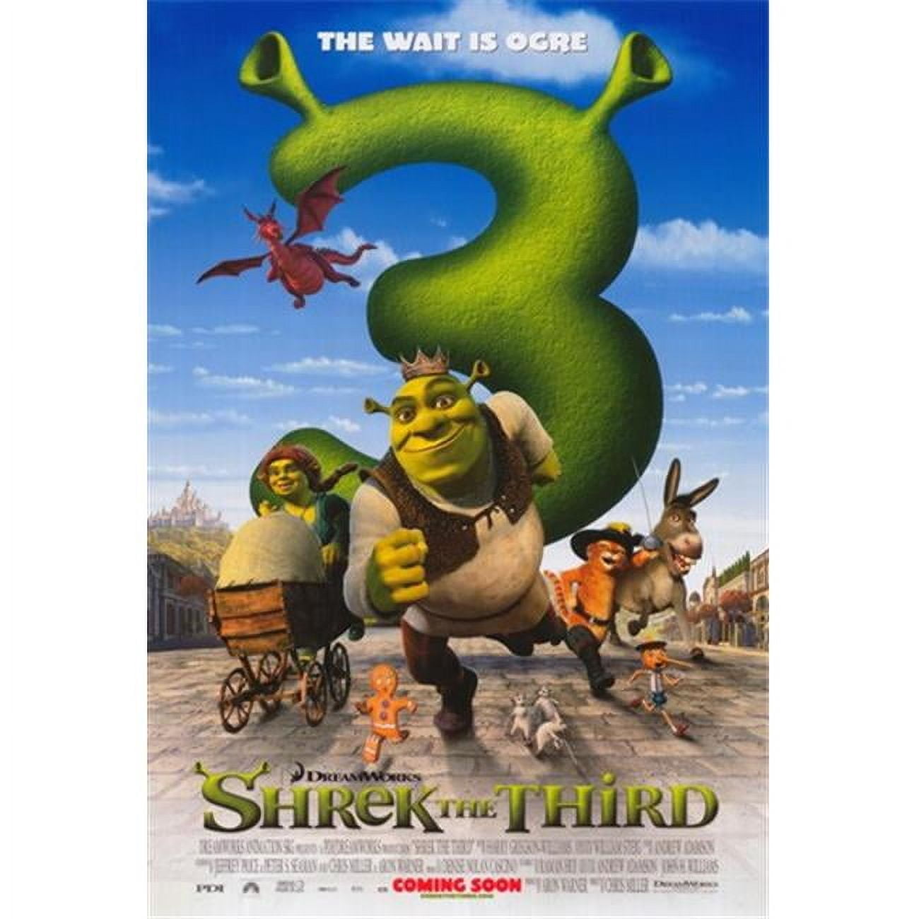 Posterazzi MOV400393 Shrek the Third Movie Poster - 11 x 17 in ...