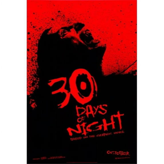 Posterazzi MOV401732 30 Days of Night Movie Poster - 11 x 17 in.