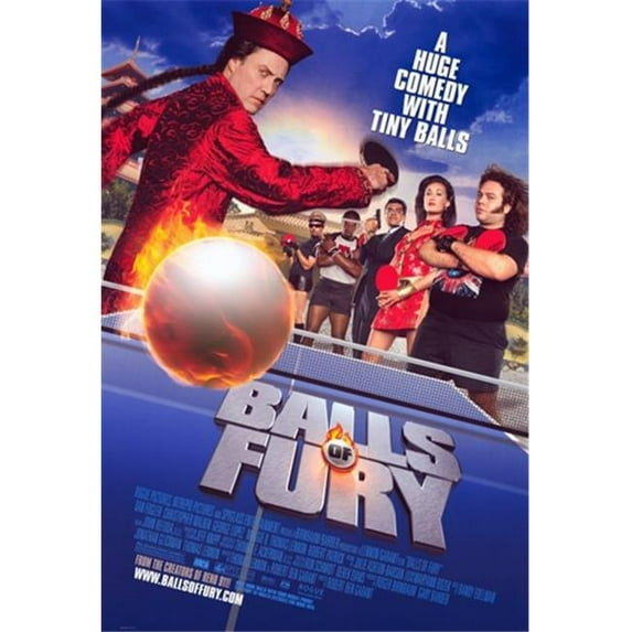 Posterazzi MOV402342 Balls of Fury Movie Poster - 11 x 17 in.