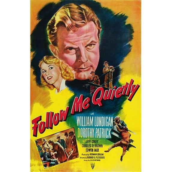 Posterazzi MOV416062 Follow Me Quietly Movie Poster - 11 x 17 in.