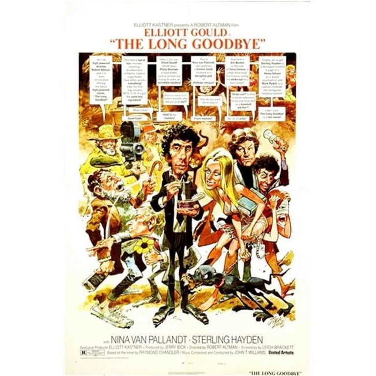 The Long Goodbye Movie Poster (11 x 17) - Walmart.com