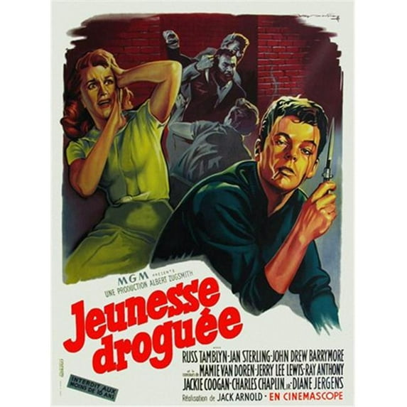Posterazzi MOV416419 High School Confidential Movie Poster - 11 x 17 in.