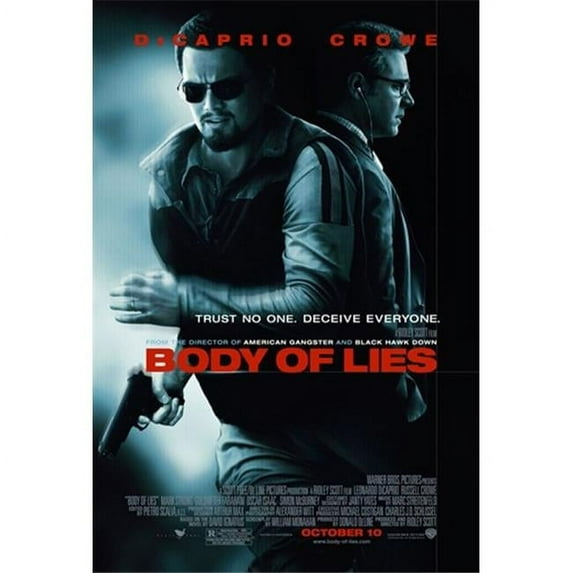 Posterazzi MOV416773 Body of Lies Movie Poster - 11 x 17 in.