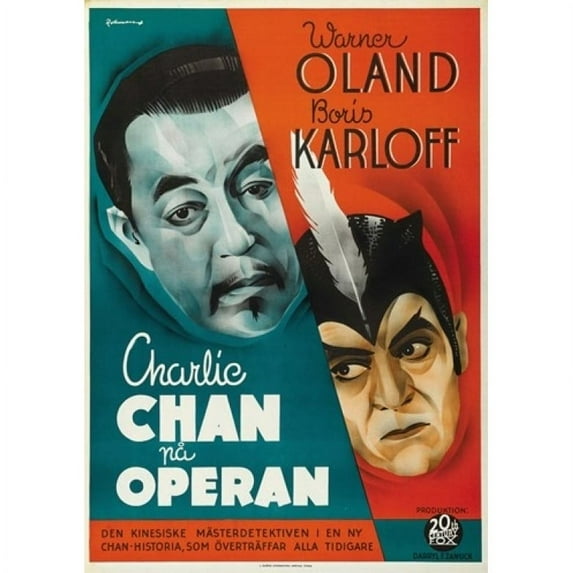 Posterazzi MOV416798 Charlie Chan at the Opera Movie Poster - 11 x 17 in.