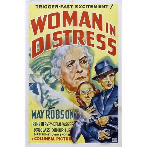 Posterazzi MOV417254 Woman in Distress Movie Poster - 11 x 17 in.