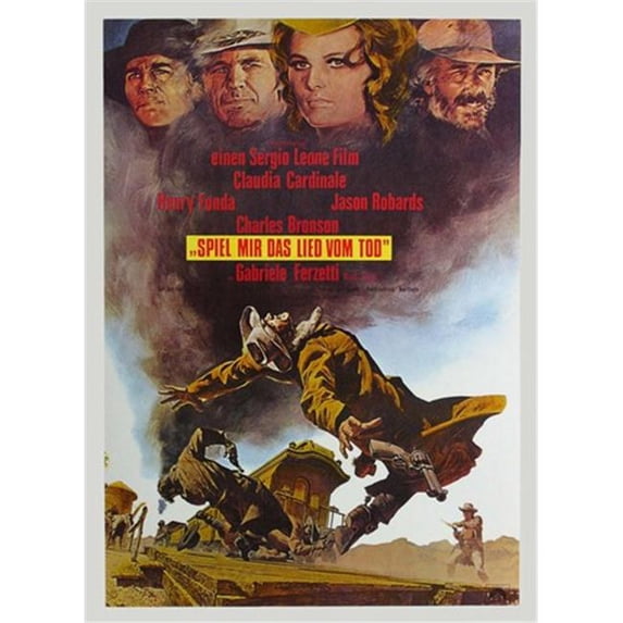 Posterazzi MOV417426 C era Una Volta Il West Movie Poster - 11 x 17 in.