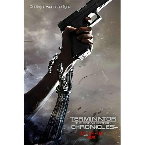Posterazzi MOV420510 Terminator the Sarah Connor Chronicles - Style Bk Movie Poster - 11 x 17 in.