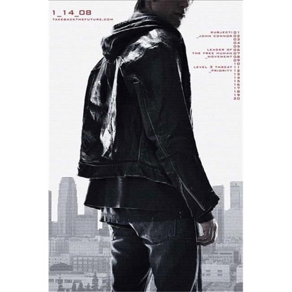 Posterazzi MOV420512 Terminator the Sarah Connor Chronicles - Style Bm Movie Poster - 11 x 17 in.