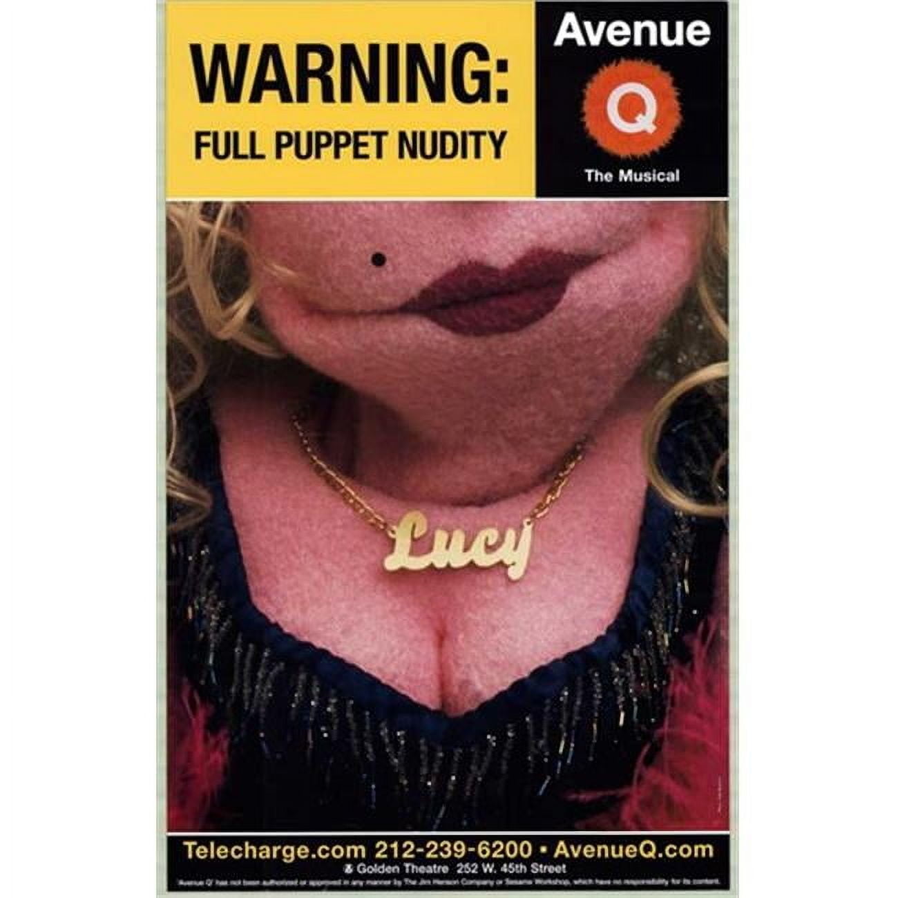 Posterazzi MOV453628 Avenue Q Broadway - Style a Movie Poster - 11 x 17 in.
