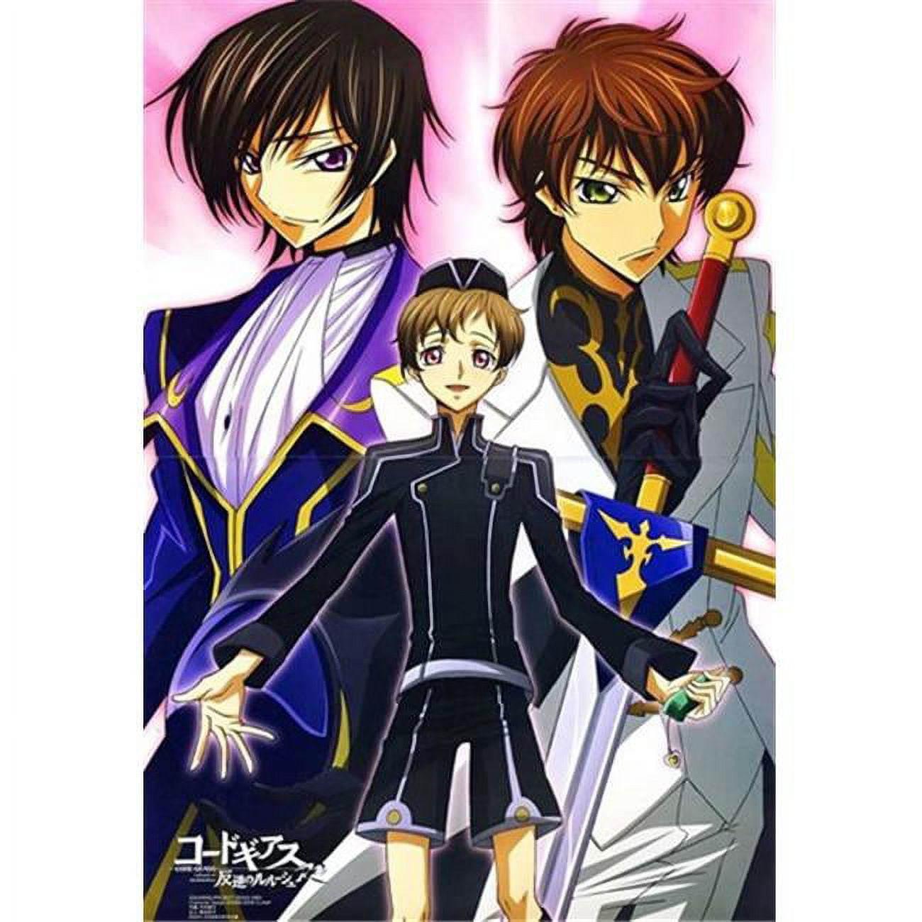 Lelouch Lamperouge Anime Code Geass Guy Matte Finish Poster Paper