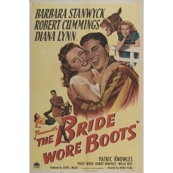 Posterazzi MOVAB25183 Bride Wore Boots Movie Poster - 27 x 40 in.
