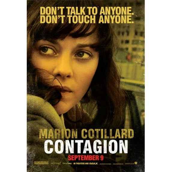 Posterazzi MOVAB93624 Contagion Movie Poster - 27 x 40 in.