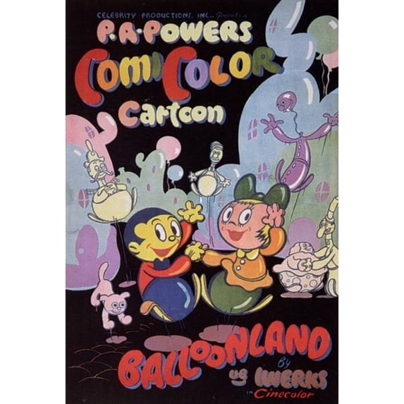 Posterazzi MOVAF0351 Balloonland Movie Poster - 27 x 40 in.