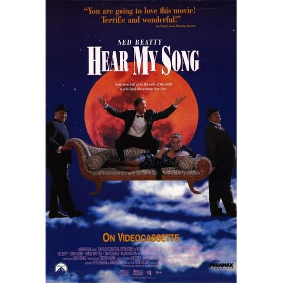 Posterazzi MOVAF0411 Hear My Song Movie Poster - 27 x 40 in.