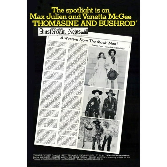 Posterazzi MOVAF1371 Thomasine & Bushrod Movie Poster - 27 x 40 in.