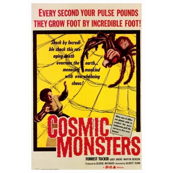 Posterazzi MOVAF3305 Cosmic Monsters Movie Poster - 27 x 40 in.