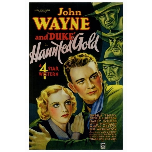 Posterazzi MOVAF4176 Haunted Gold Movie Poster - 27 x 40 in.