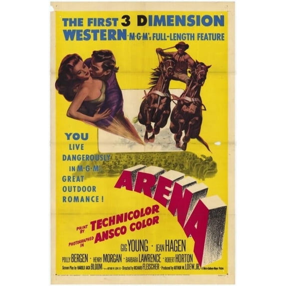 Posterazzi MOVAF4439 Arena Movie Poster - 27 x 40 in.