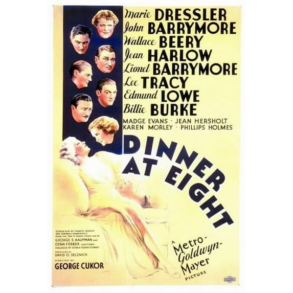 Posterazzi MOVAF5170 Dinner at Eight Movie Poster - 27 x 40 in.