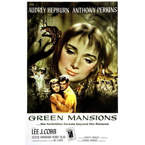 Posterazzi MOVAF5325 Green Mansions Movie Poster - 27 x 40 in.