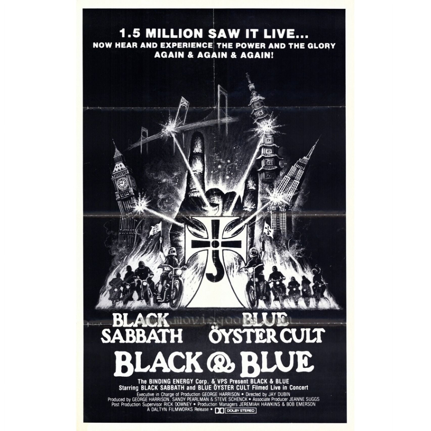 Posterazzi MOVAF5617 Black & Blue Movie Poster - 27 x 40 in. - Walmart.com