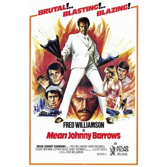 Posterazzi MOVAF6383 Mean Johnny Barrows Movie Poster - 27 x 40 in.