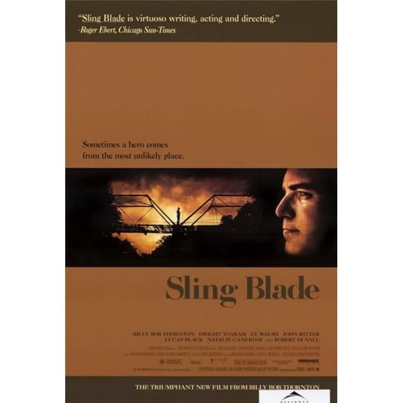 Posterazzi MOVAF6394 Sling Blade Movie Poster - 27 x 40 in.