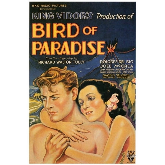 Posterazzi MOVAF7295 Bird of Paradise Movie Poster - 27 x 40 in.
