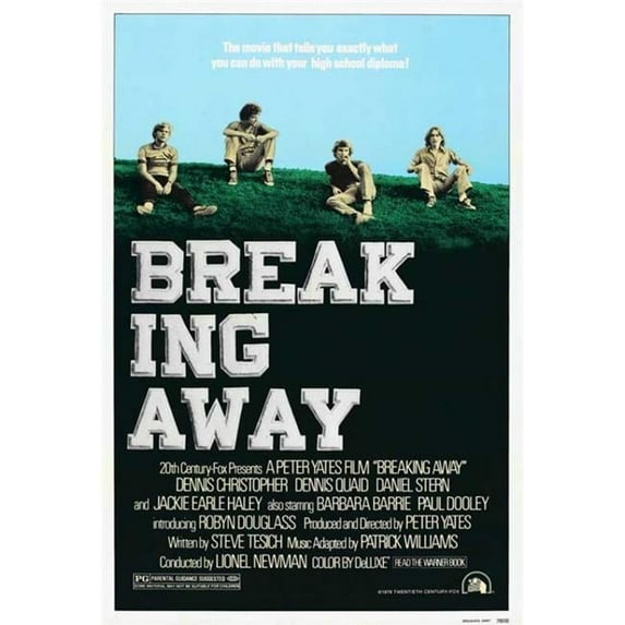 Posterazzi MOVAF7307 Breaking Away Movie Poster - 27 x 40 in.