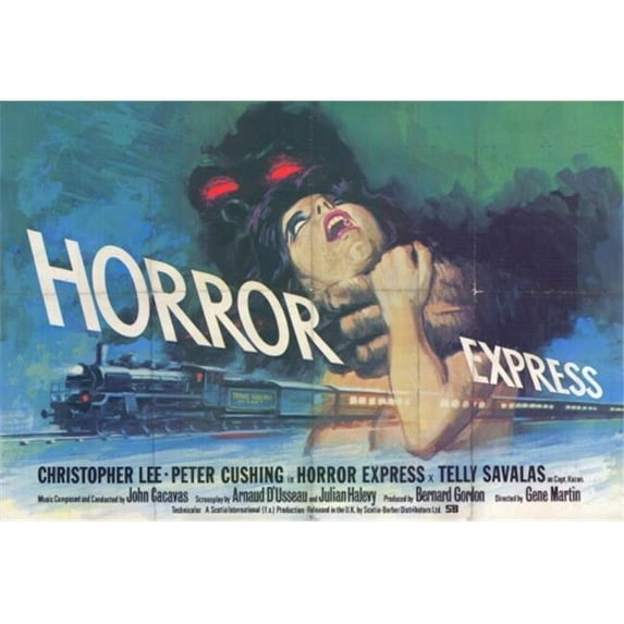 Posterazzi MOVAF8168 Horror Express Movie Poster - 27 x 40 in.
