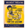 thumbnail image 1 of Posterazzi MOVAG3993 Two for the Seesaw Play Movie Poster - 27 x 40 in., 1 of 1
